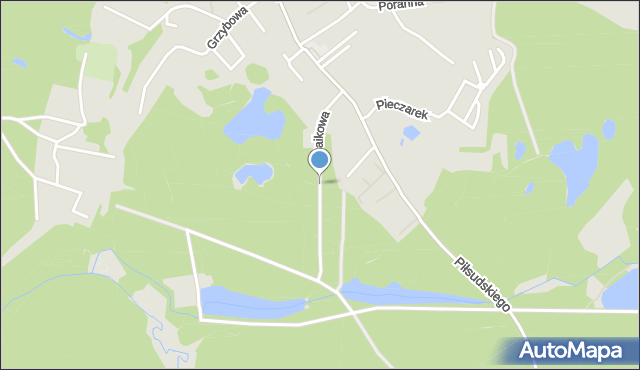 Ruda Śląska, Gaikowa, mapa Rudy Śląskiej