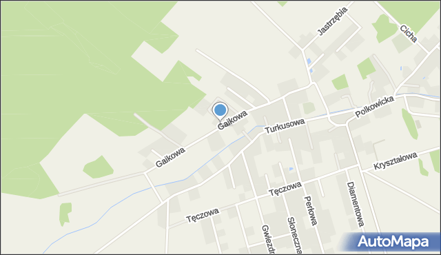 Sobin, Gaikowa, mapa Sobin