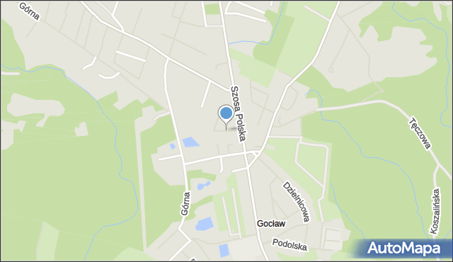 Szczecin, Galla Anonima, mapa Szczecina