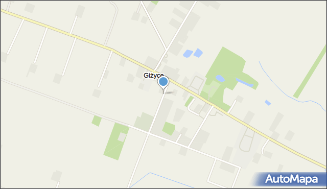 Giżyce gmina Iłów, Giżyce, mapa Giżyce gmina Iłów