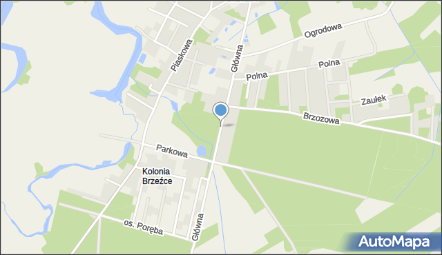 Główna Brzeźce, Ulica, 26800