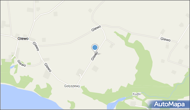 Glewo gmina Dobrzyń nad Wisłą, Glewo, mapa Glewo gmina Dobrzyń nad Wisłą