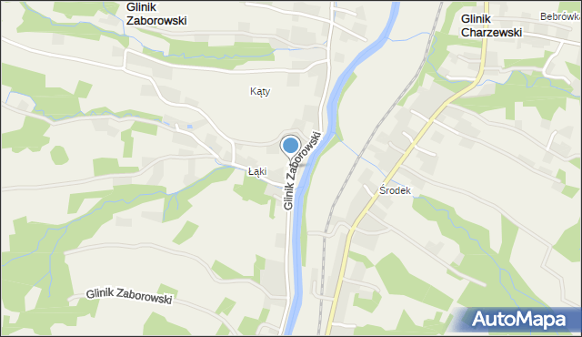Glinik Zaborowski, Glinik Zaborowski, mapa Glinik Zaborowski