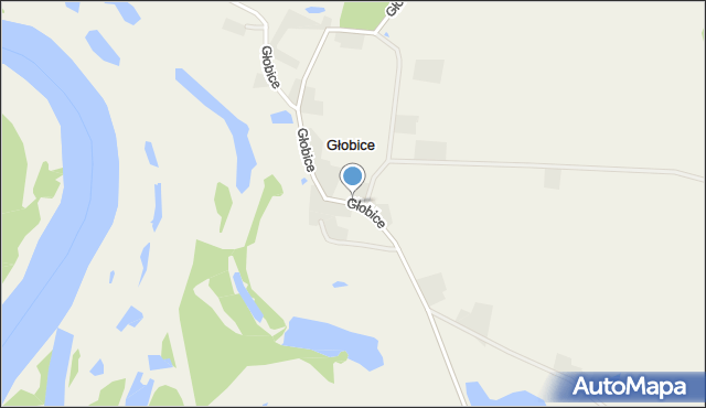 Głobice, Głobice, mapa Głobice