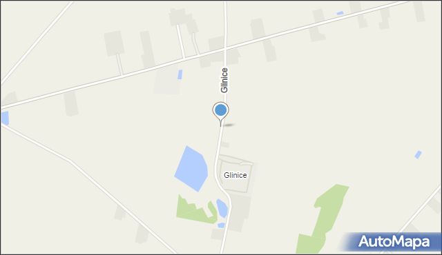 Kozia Góra gmina Strzelce, Glinice, mapa Kozia Góra gmina Strzelce