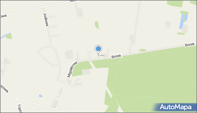 Osiedle Poznańskie, Głogowa, mapa Osiedle Poznańskie