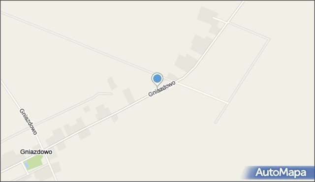 Gniazdowo gmina Ostaszewo, Gniazdowo, mapa Gniazdowo gmina Ostaszewo
