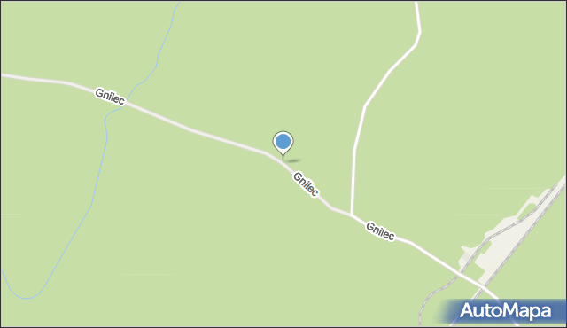 Gnilec, Gnilec, mapa Gnilec