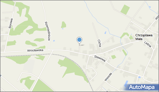 Chrząstawa Mała, Górna, mapa Chrząstawa Mała