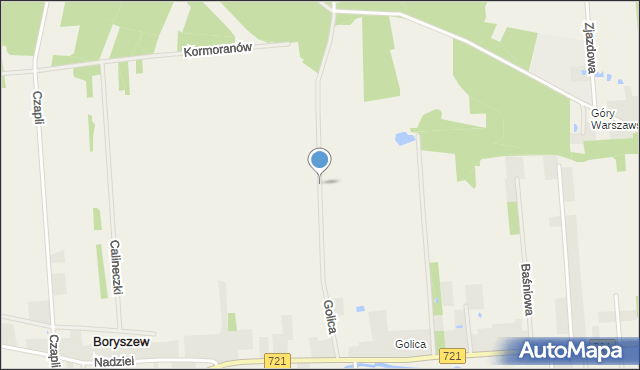 Duchnów, Golica, mapa Duchnów