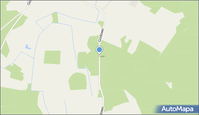 Godowo gmina Maszewo, Godowo, mapa Godowo gmina Maszewo