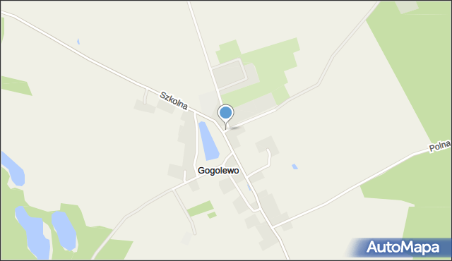 Gogolewo gmina Dębnica Kaszubska, Gogolewo, mapa Gogolewo gmina Dębnica Kaszubska