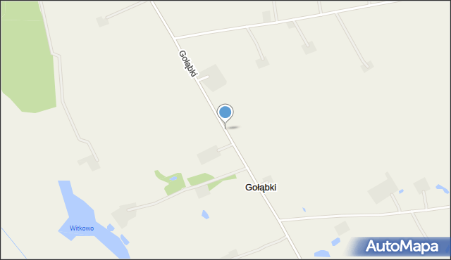 Gołąbki gmina Wielgie, Gołąbki, mapa Gołąbki gmina Wielgie
