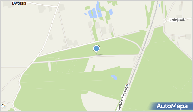 Goławice Pierwsze, Goławice Pierwsze, mapa Goławice Pierwsze