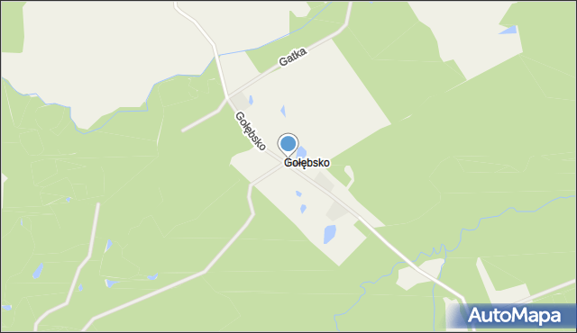 Gołębsko, Gołębsko, mapa Gołębsko