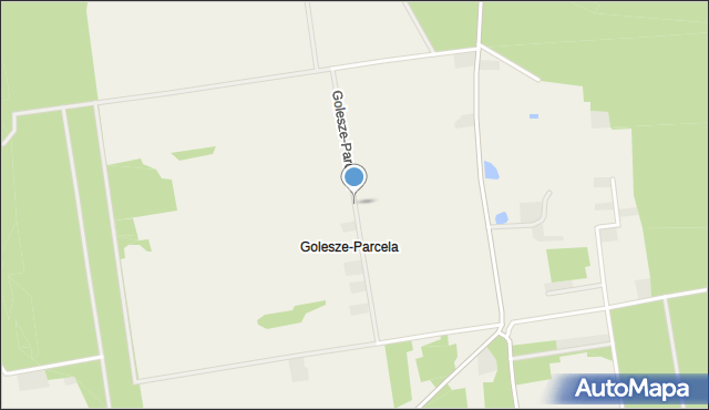 Golesze-Parcela, Golesze-Parcela, mapa Golesze-Parcela