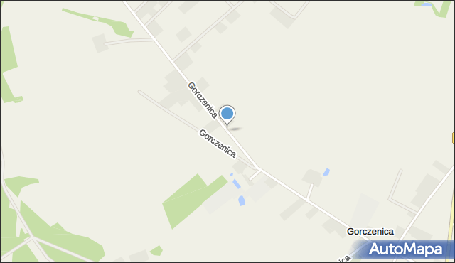 Gorczenica, Gorczenica, mapa Gorczenica