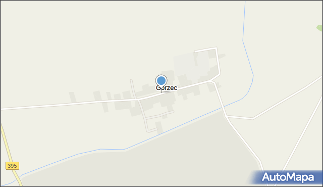 Górzec, Górzec, mapa Górzec