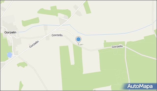Gorzelin, Gorzelin, mapa Gorzelin