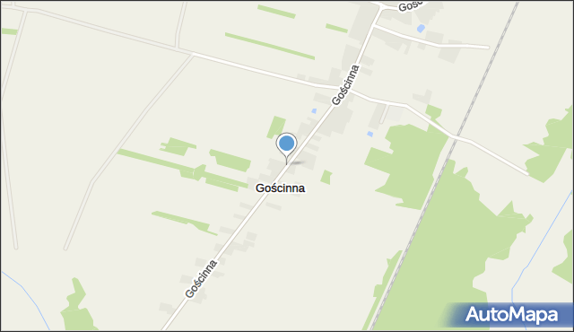 Gościnna, Gościnna, mapa Gościnna
