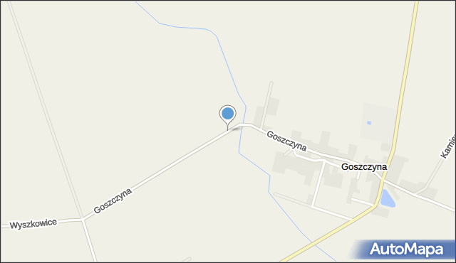 Goszczyna, Goszczyna, mapa Goszczyna