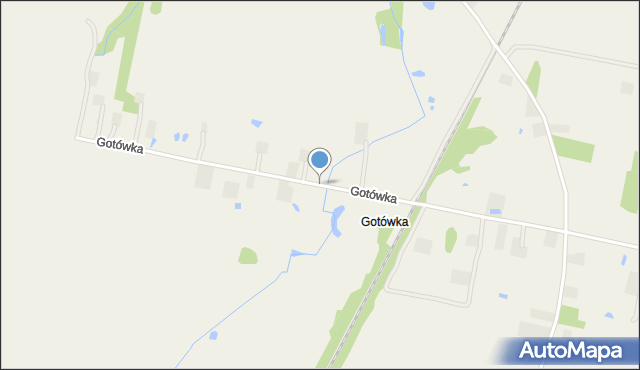 Gotówka, Gotówka, mapa Gotówka