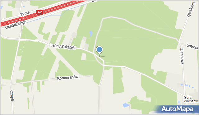 Michałówek gmina Wiązowna, Golica, mapa Michałówek gmina Wiązowna