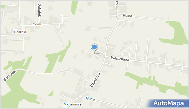 Narama, Gościniec, mapa Narama