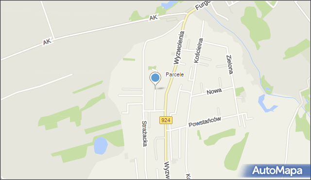 Stanowice gmina Czerwionka-Leszczyny, Górnicza, mapa Stanowice gmina Czerwionka-Leszczyny