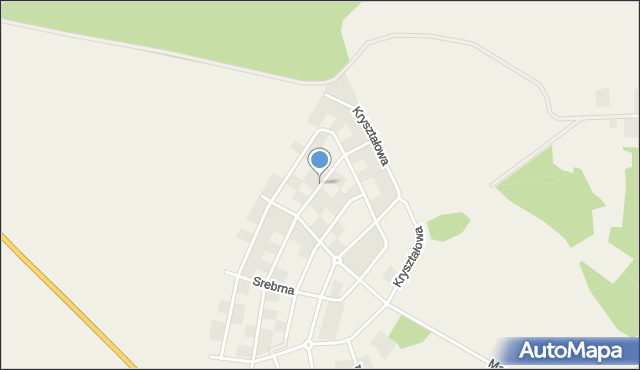 Bydlino, Granitowa, mapa Bydlino