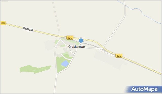 Grabianowo gmina Brodnica, Grabianowo, mapa Grabianowo gmina Brodnica