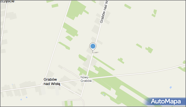 Grabów nad Wisłą, Grabów nad Wisłą, mapa Grabów nad Wisłą