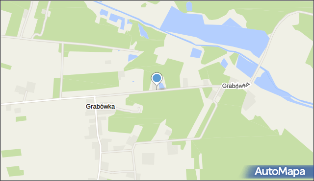 Grabówka gmina Opole Lubelskie, Grabówka, mapa Grabówka gmina Opole Lubelskie