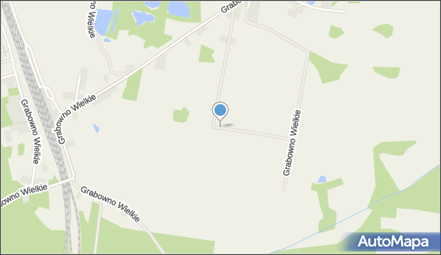 Grabowno Wielkie, Grabowno Wielkie, mapa Grabowno Wielkie