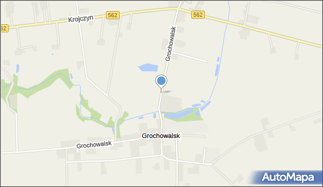 Grochowalsk, Grochowalsk, mapa Grochowalsk