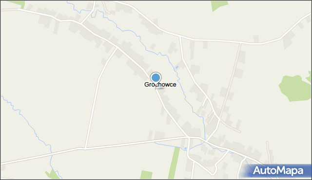 Grochowce, Grochowce, mapa Grochowce