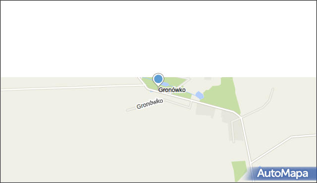 Gronówko gmina Braniewo, Gronówko, mapa Gronówko gmina Braniewo