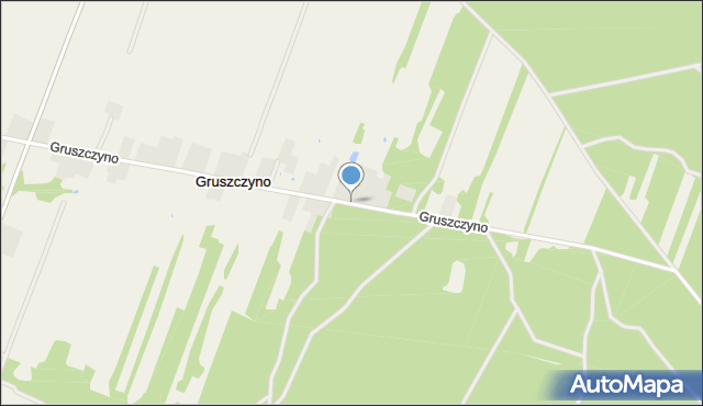 Gruszczyno, Gruszczyno, mapa Gruszczyno