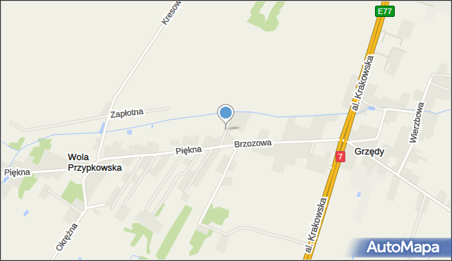 Grzędy gmina Tarczyn, Grzędy, mapa Grzędy gmina Tarczyn