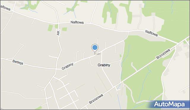 Jedlicze, Grabiny, mapa Jedlicze