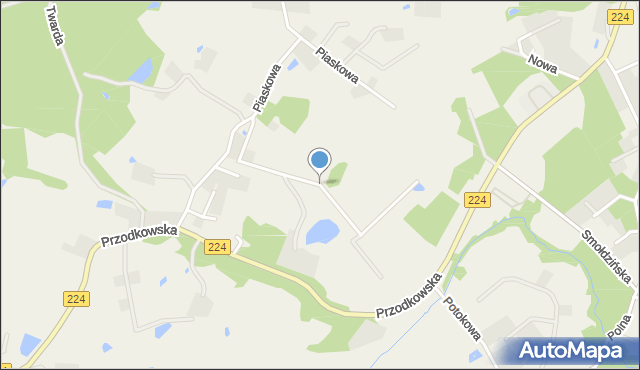 Kobysewo, Granitowa, mapa Kobysewo