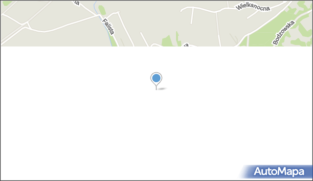Kraków, Granitowa, mapa Krakowa