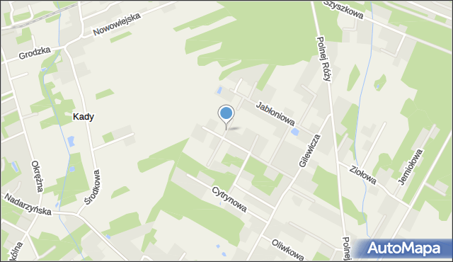 Opypy, Gruszowa, mapa Opypy