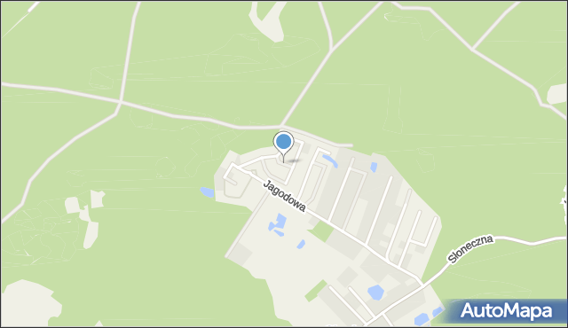 Otomin, Gruszkowa, mapa Otomin