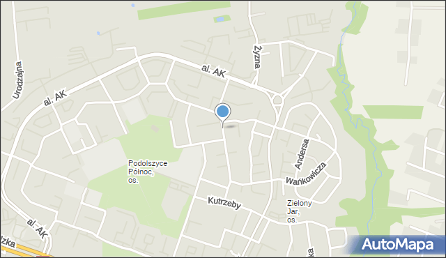 Płock, Grota-Roweckiego Stefana, gen., mapa Płock