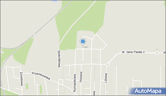 Polkowice, Gruszkowa, mapa Polkowice
