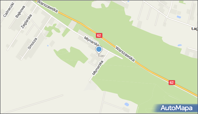 Słupno powiat płocki, Gryczana, mapa Słupno powiat płocki