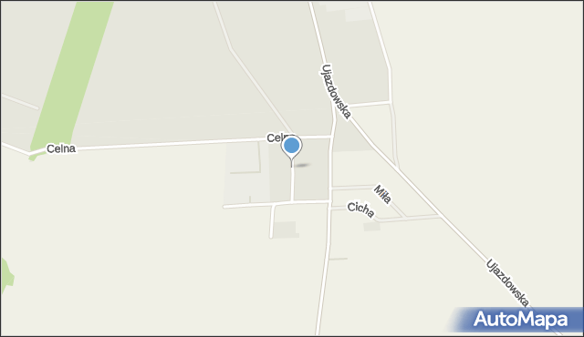 Strzelce Opolskie, Graniczna, mapa Strzelce Opolskie