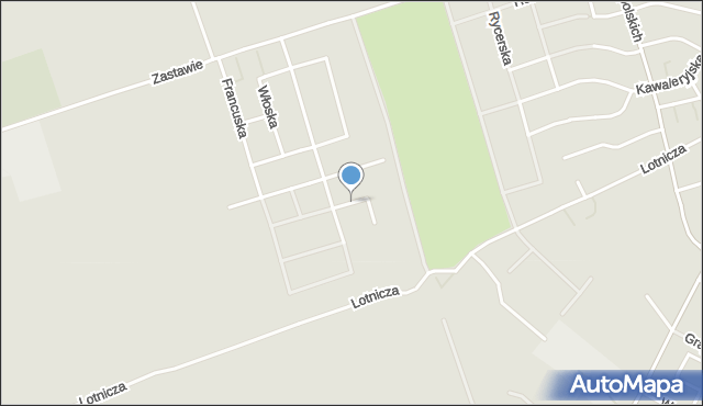 Suwałki, Grecka, mapa Suwałk