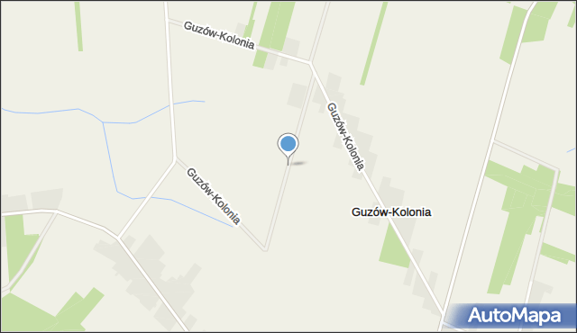 Guzów-Kolonia, Guzów-Kolonia, mapa Guzów-Kolonia